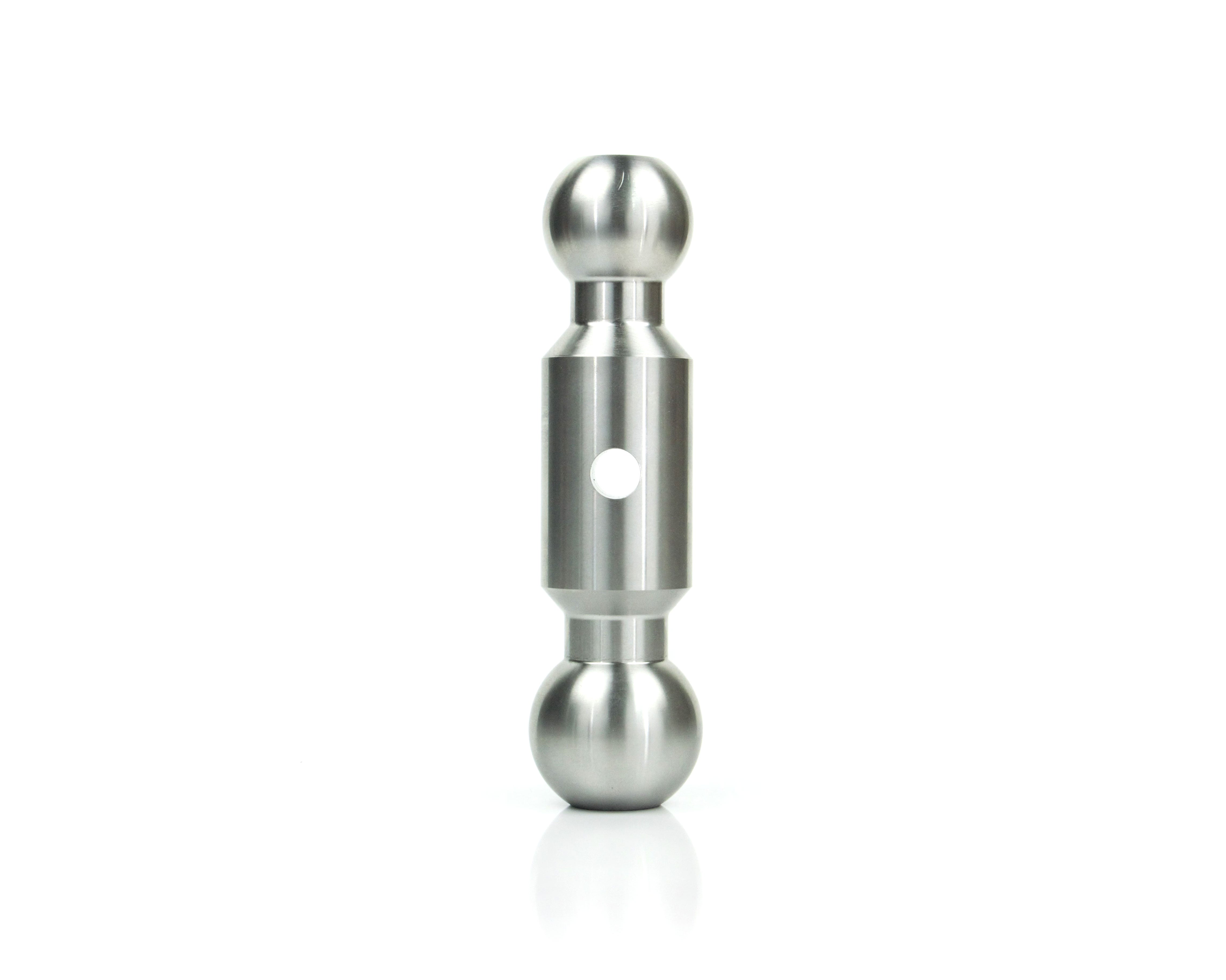 Weigh Safe TB03 180 Hitch Stainless Steel 1-7/8" x 2" Combo Ball Trailer Hitch Ball
