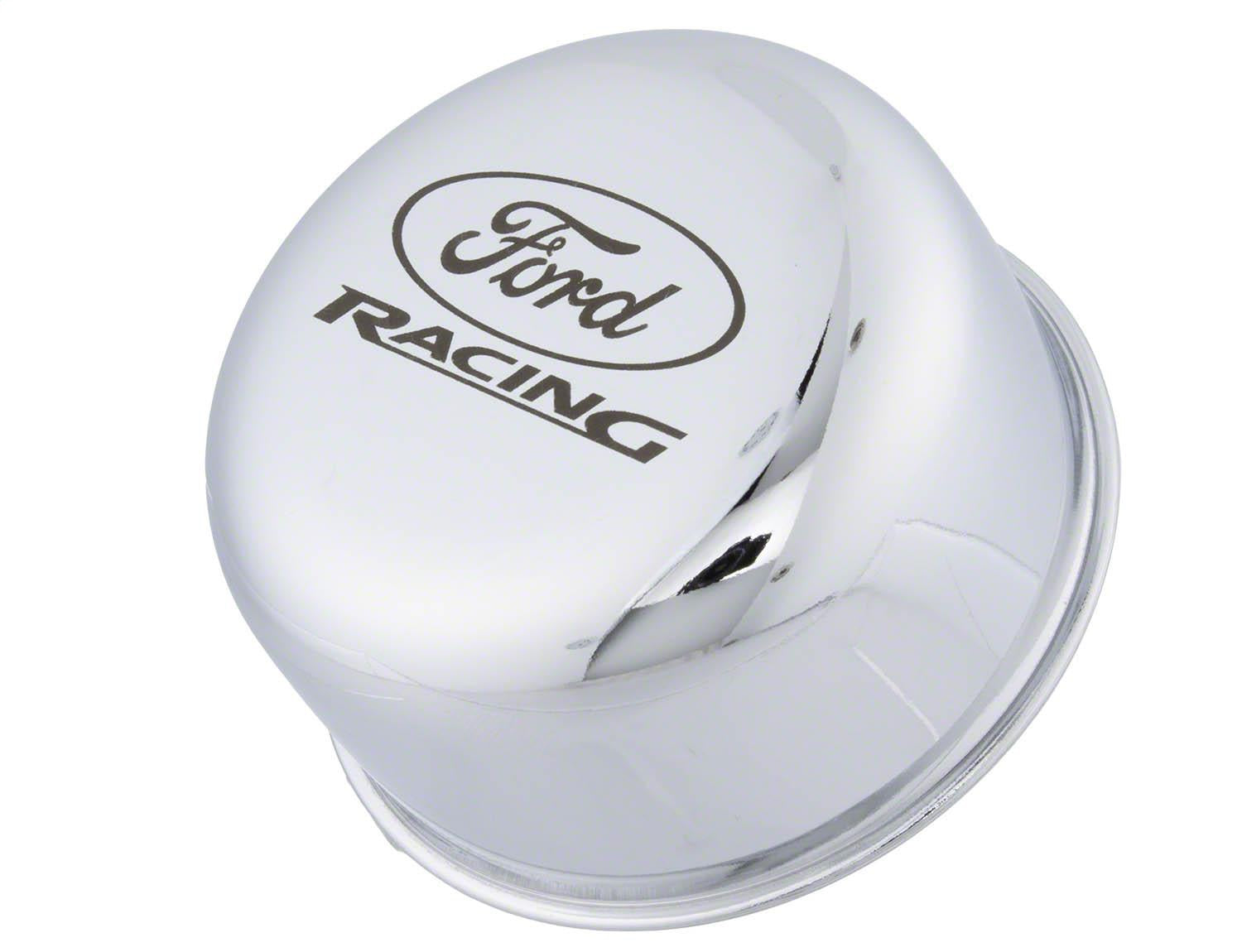 Ford Performance Chrome Breather Cap With Ford Racing Logo - M-6766-FRNVCH - Image 2