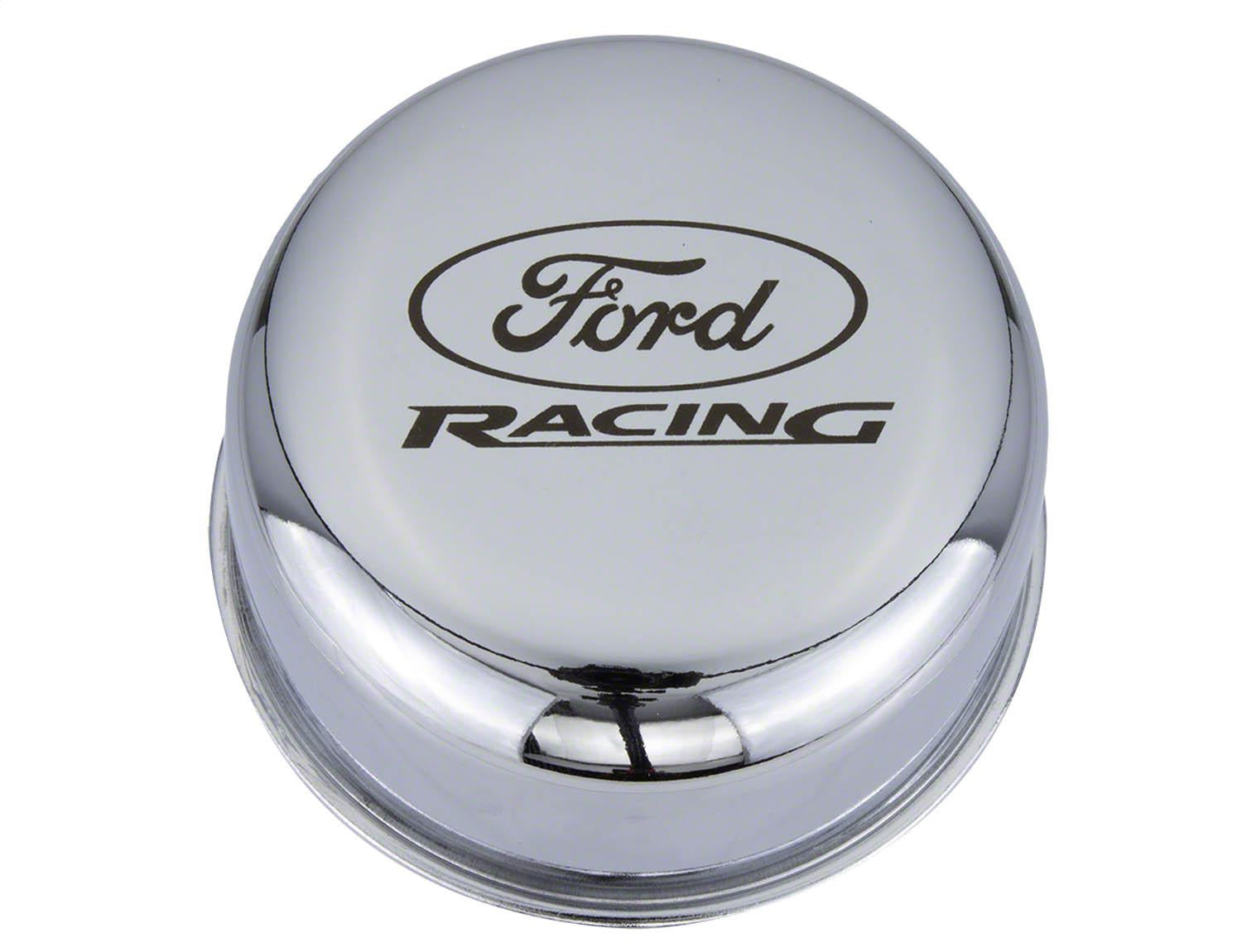 Ford Performance Chrome Breather Cap With Ford Racing Logo - M-6766-FRNVCH - Image 3