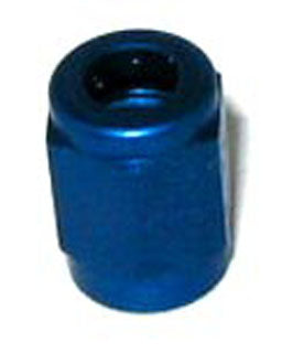 NOS/Nitrous Oxide System Tube Nut, 3AN - 3/16" Tube, Blue 17550NOS